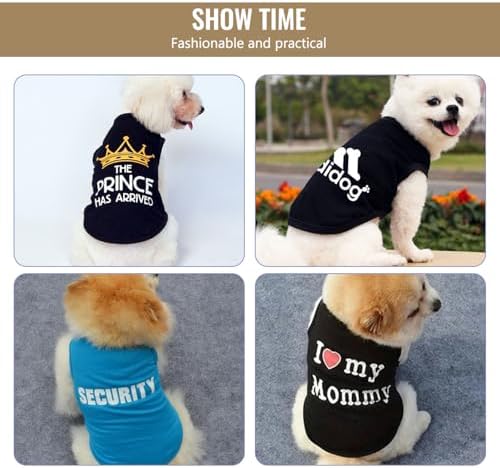 Custom Dog Shirt,Personalized Pet Vest Apparel with Name Text Photo Image,Lightweight Breathable PuppysKitten Variousize,Powder