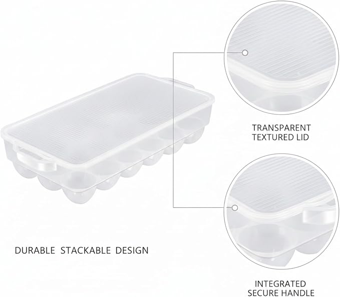 Rectangular Clear PET Storage Bin