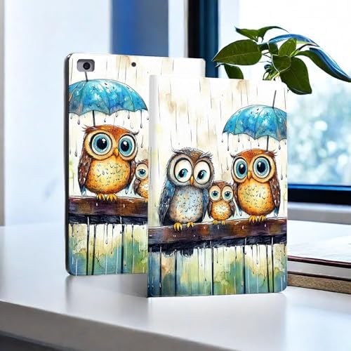 for Microsoft Surface Pro 11/10/9-13" 2024/2022 Tablet Case,Auto Wake/Sleep,Adjustable Stand Protective Cover - Owl