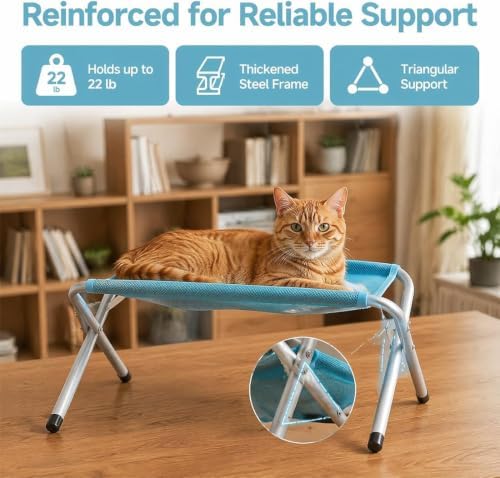 Dog Grooming Hammock,Dog Bathing Station,Pet Grooming Hammock,Restraint Puppy Grooming Table Metal Structure with and Strap,Suitable for Pet Washing Maintenance Travel Grooming (Khaki)