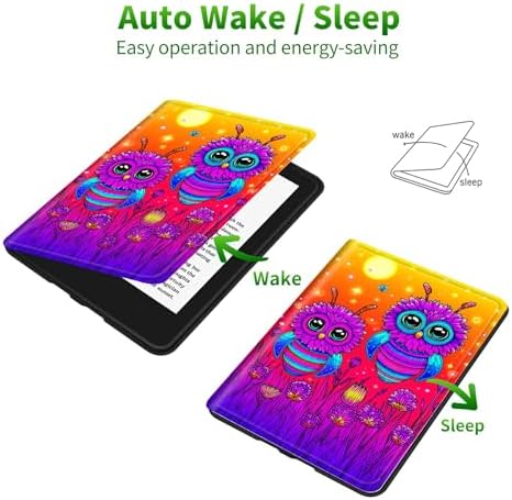 for Samsung Galaxy Tab A 8.4" 2020 (SM-T307) Case | Slim Leather Smart Cover with Multi-Angle Anti-Slip Stand [Auto Wake/Sleep] Shell for Women Men, Honey Sunset