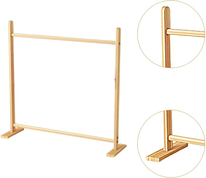 Pet Clothing Rack Small Pet Clothes Organizer Hanging Clothes Freestanding Dog