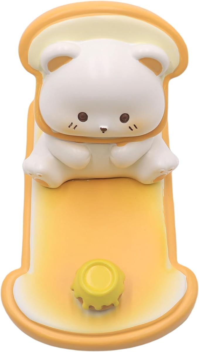 Cute Bear Phone Holder for Desk Bear Phone Stand Desktop Holder Stand for All Smartphones Tablets Kawaii Bear Desk Ornament