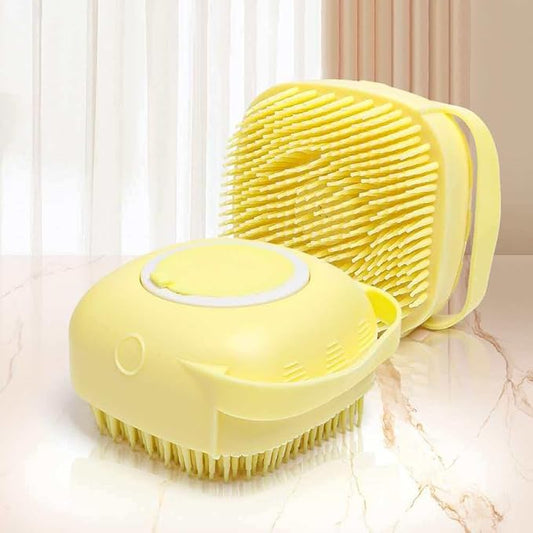 Pets Bath Brush,Scrubber for Bath, Dog and Cat Shampoo Brush,Washing/Shower Brush