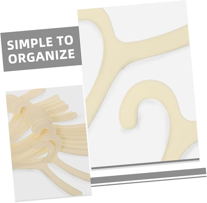 BESPORTBLE 24pcs Mini Pet Clothes Hangers for Small Dogs and Cats Clothes Organizer for Pet Apparel Storage Stylish Design