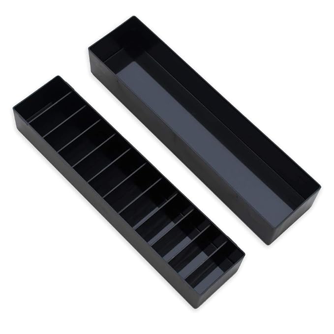 2 Pack Black BarberMate Blade Caddy with Detachable Lid