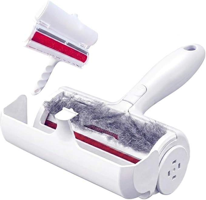 Reusable Pet Hair Remover Roller for Dog & Cat Hair Self Cleaning Lint Roller for Furniture, Couch, Carpet,Rugs,Bedding & Car