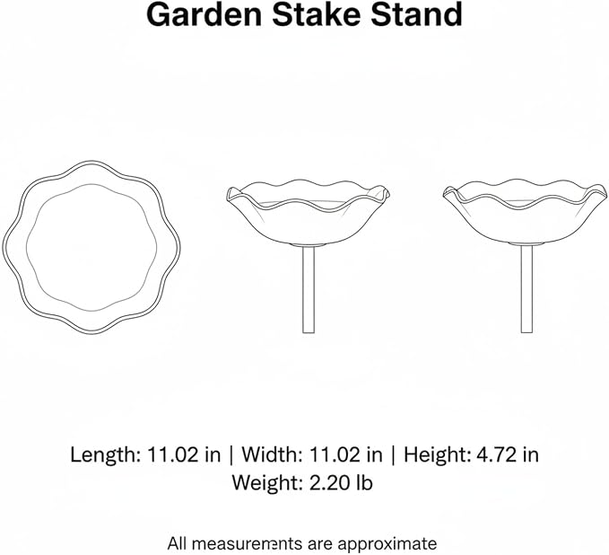 Weighted Garden Stake Stand for Yard Signs & Flags, PET Plastic Outdoor Display Base, Lawn Support (Red, 1 Pack)