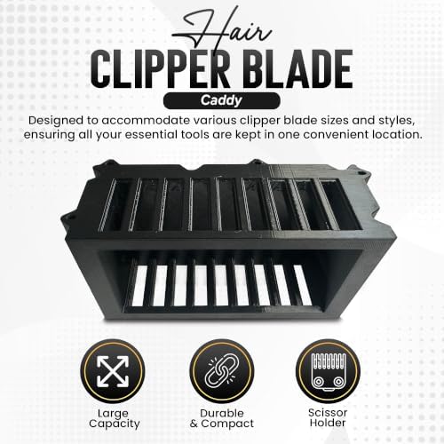 GroomStation - Grooming Tool Organizer – Portable Grooming Caddy for Groomers – Holds Shears, Combs, Clipper Blades & Brushes – Grooming Table Tool Holder | Portable Grooming Tool Organizer for Professional Dog Groomers