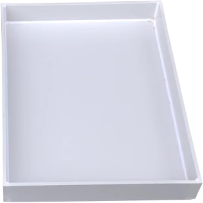 Large Leak-Proof Water Tray, Durable PP Plastic Drip Pan for Laboratories, Homes & Kitchens - 95x75cm (37x30in) Perfect for Spills & Messes
