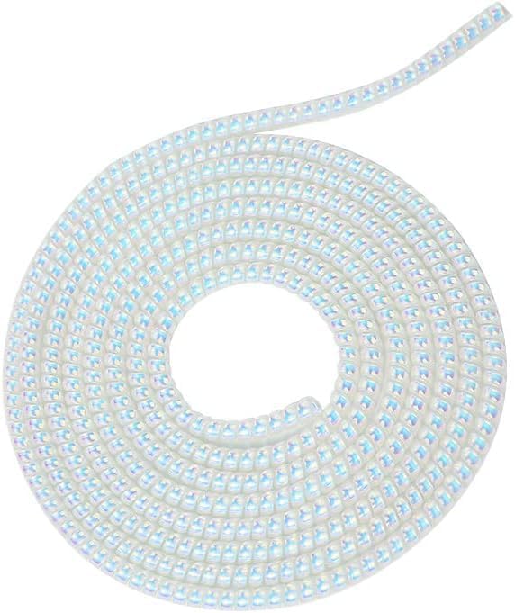 Spiral Cable Protector,Chargers Data Cable Protect Sleeve,Headphone Cable Saver for Phone Earphone USB Data Cableor for Prevent Pets from Biting The Cable Sleeves Cord Management (Laser White)