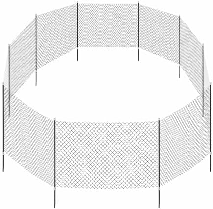 Trixie Portable Pet Fence, Mesh Dog Playpen, Ideal Outdoor Camping Fence, Lightweight Easy to Transport