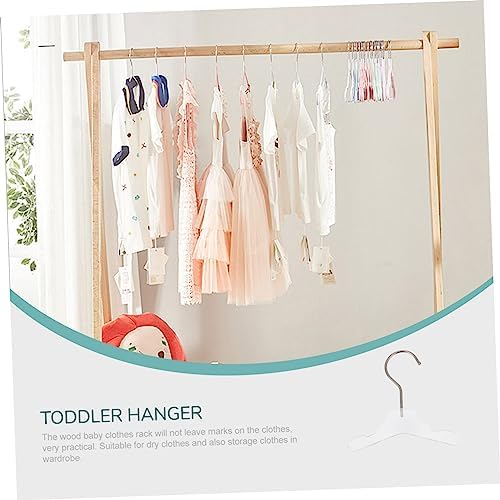 POPETPOP Pet Clothes Hanger Wear-Resistant Small Hanger for Dogs Lightweight and Portable Non- Design for Secure Clothing Hold for Travel and Home Use