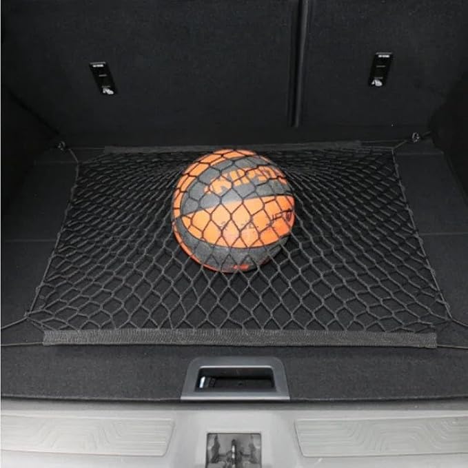 Car Nets Nylon Car Rear Cargo Net Trunk Storage Organizer Net For A1 A2 A3 A4 A5 A6 A7 A8 Q2 Q3 Q5 Q7 S3 S4 S5 S6 S7 S8 For TT TTS Cargo Net