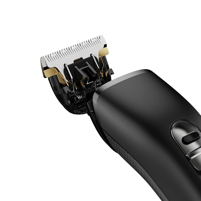 Andis 560547 Envision Cordless High-Speed Hair Clipper, 21-Piece Kit, Adjustable Blade, 1.5” LED Digital Display Screen, Black