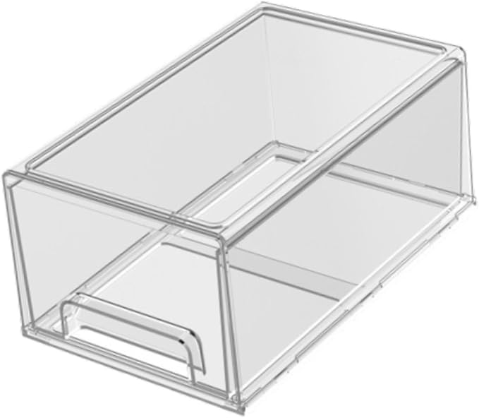 Clear Stackable Storage Drawer Clear Stackable Storage Bin for Hair Accessories