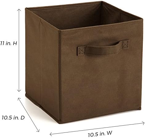 ClosetMaid 3786 Cubeicals Fabric Drawer, 2-Pack, Dark Brown