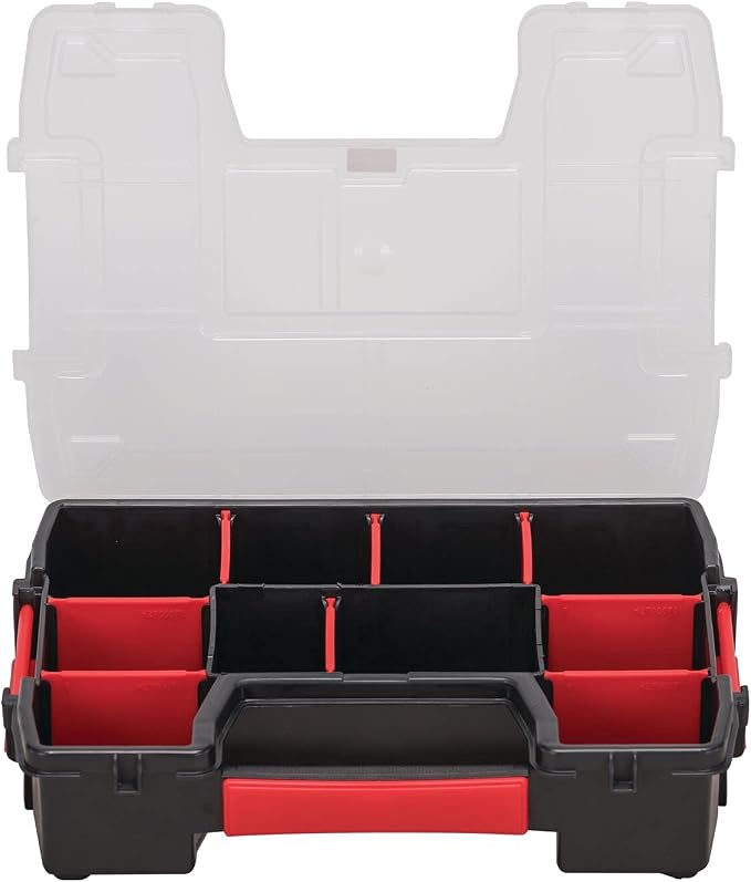 CRAFTSMAN Small Storage Organizer, 10 Compartment, Plastic (CMST14021) (Pack of 2)
