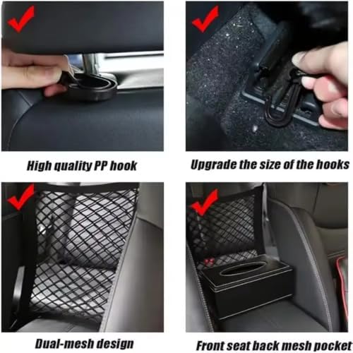 Car Dog Barrier Net for Dodge Charger Challenger Avenger Dart