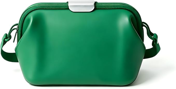 Multi-Use Leakproof Silicone Bag, Waterproof Pouch for Swimsuits, Lunch, Home Caddy, BPA Free, Non-Toxic, Travel Essential(Green)