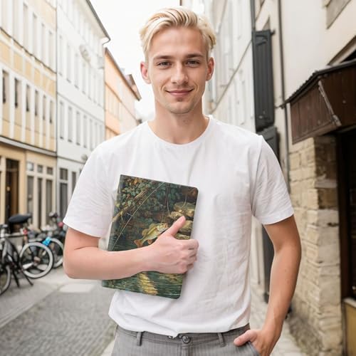 for Samsung Galaxy Tab S10 Ultra 2024/S9 Ultra 2023/S8 Ultra 2022 14.6 Inch Tablet Protective Cover with Adjustable Stand and Magnetic Auto Wake/Sleep,Fishing