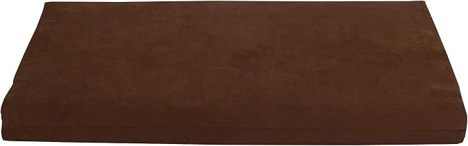Pet Support Systems Orthopedic Dog Bed - Gel Memory Foam Pet Bed, Luxury Washable Dog Bed for Sleeping and Support (Removable Cover, Medium Brown Dog Bed)