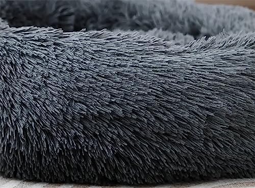 Dog Pillow Cat Beds Donut Dog Bed Rabbit Beds Small Dogs Bed Puppy Bed Fluffy Pet Bed Calming Beds Donut Bed Cat Pillow Up to 7 Lbs Small Pet