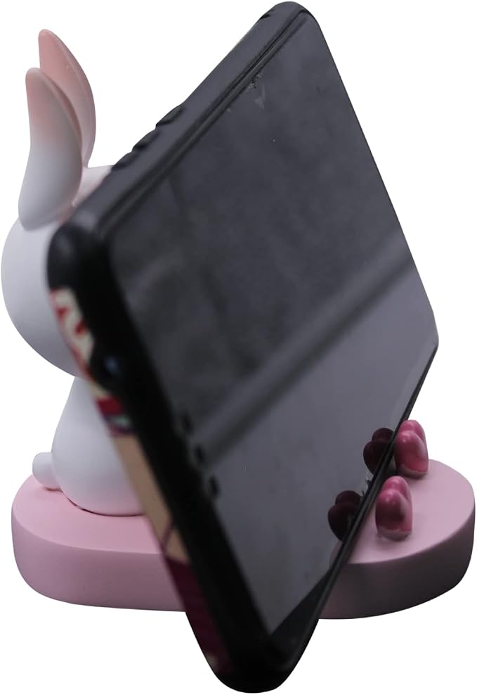 Cute Rabbit Cellphone Holder Stand Animal Smartphone Desk Stand for All Mobile Phones Bunny Phone Stand Desk Ornament