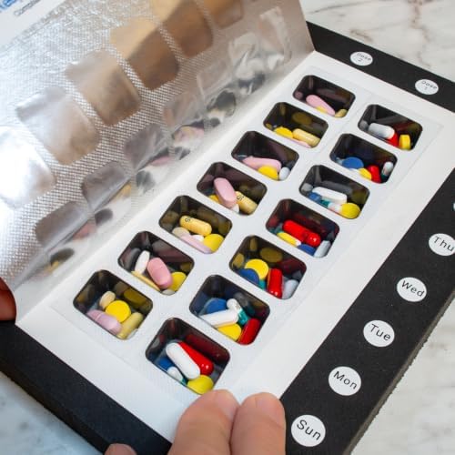 MPS MedPack 14 Compliance Pack - 7-Day 2-Pass (2-Doses Per Day) Disposable Multi-Med Blister Card Refill with 26 Cards & 26 Blisters