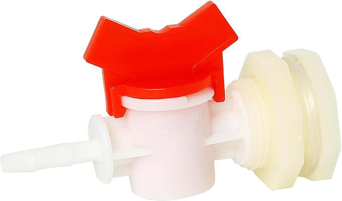 OCQOTAT Automatic Rabbit Watering System,Quail Rabbit Water Bottle Dispenser 8 Nipples Drinker,ID 5/16" Hose 19.68 Feets,Barb Fittings to G1/2" Thread,T-Fittings,Springs,Gaskets,Bucket Connector