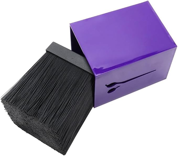 Scissor Holder Storage Box, ABS PET Hairdressing Shear Organizer with Anti-Slip Base, 4.13 x 3.19 in(Purple)