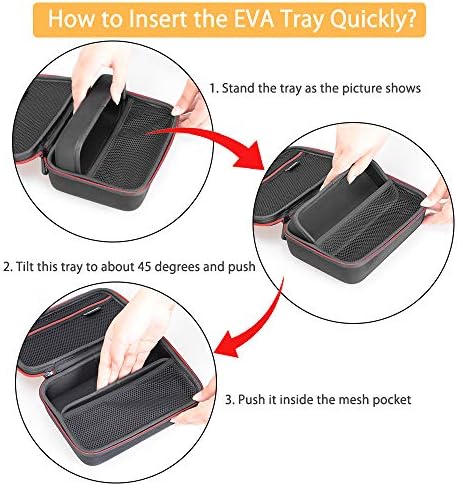 RLSOCO Pet Clipper Storage Case for WAHL/Oneisall Cat Dog Clipper(Bag Only)