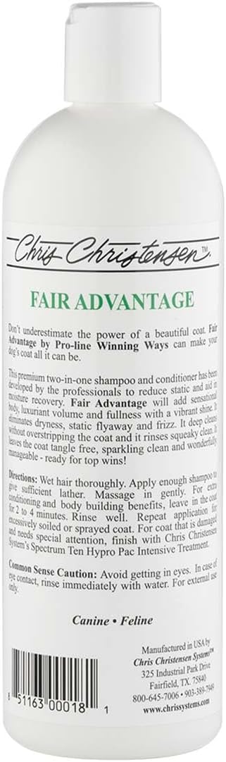Chris Christensen - Pro-line Fair Advantage. Shampoo - 16 Oz.