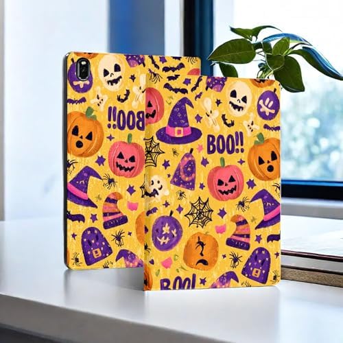 for Samsung Galaxy Tab S10 Plus 2024/S9 Plus/S9 FE Plus 5G 2023 12.4 Inch Tablet Case,Auto Wake/Sleep,Adjustable Stand Protective Cover - Day of The Dead Sugar Skull