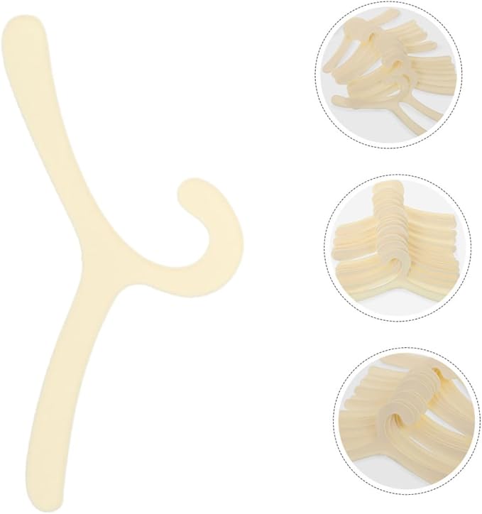24pcs Pet Clothing Hangers for Dogs and Cats Organizers for Small Pet Apparel for Closet Storage and Stylish Display