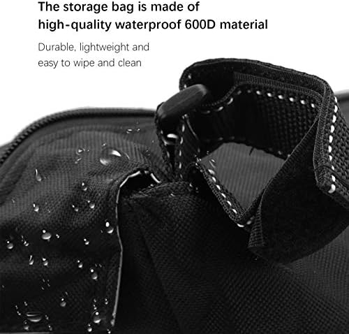 HERCHR Baby Stroller Storage Bag, Multifunctional Baby Stroller Hanging Bag Organizer Bag Stroller Organizer Non Slip Straps Stroller Holder for Stroller, Umbrella and Pet Stroller