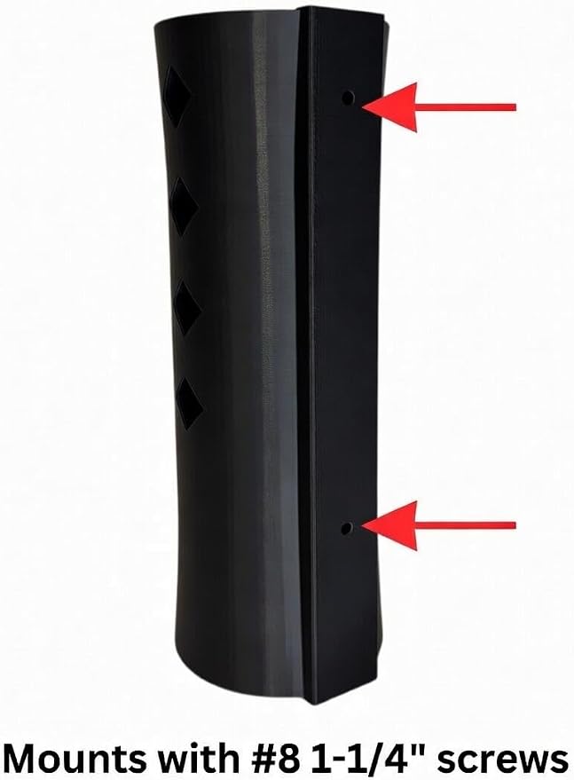 Wall Mounted Tennis Ball Holder for Dogs | Weatherproof ASA Dog Ball Storage for Garage, Patio, Mudroom or Porch - Fits Ball Launchers & Chuckers - Made in USA
