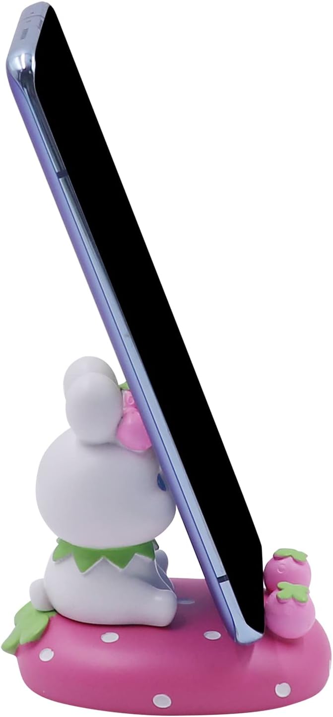 Cute Rabbit Cellphone Holder Stand Animal Smartphone Desk Stand for All Mobile Phones Bunny Phone Stand Desk Ornament
