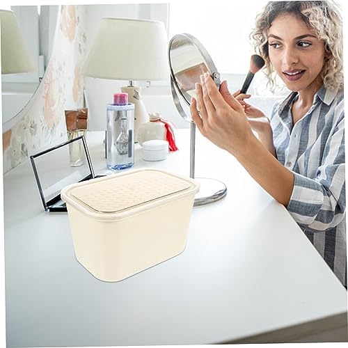 COHEALI Clear Storage Box with Lid Transparent Pet Book Organizer for Bathroom Pantry and Office Versatile Container for Toys Makeup Snacks and More