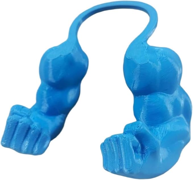 greenbar Muscle Arms for Cats, Cat Arms Muscle, Cat Arms, Sky Blue | Comfortable, Shoulder-Worn Cat Cosplay Accessory; Suitable For Halloween, Christmas, And Birthdays; Fits Small Cats And Dogs.