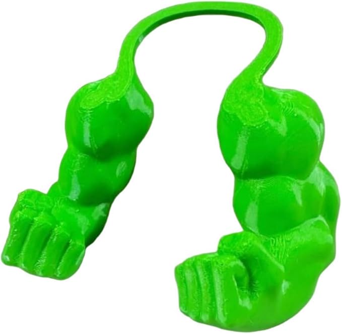 greenbar Muscle Arms for Cats, Cat Arms Muscle, Cat Arms, Green | Comfortable, Shoulder-Worn Cat Cosplay Accessory; Suitable For Halloween, Christmas, And Birthdays; Fits Small Cats And Dogs.