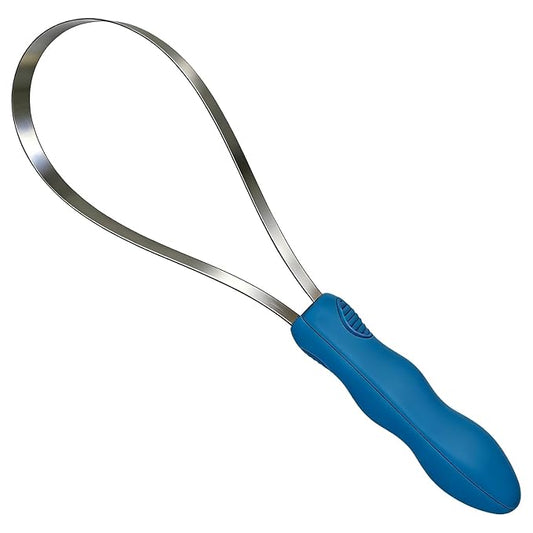 Horse Shedding Tool, Stainless Steel Shedding Blade for Horses & Dogs, Dog Shedding Brush for Double Coat Dogs, Deshedding Tool Grooming Brush for Horse Dog Cat(Single Loop)