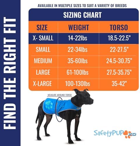 Reflective Dog Vest, Hi Vis Safety Gear for Low-Light Morning & Night Walks