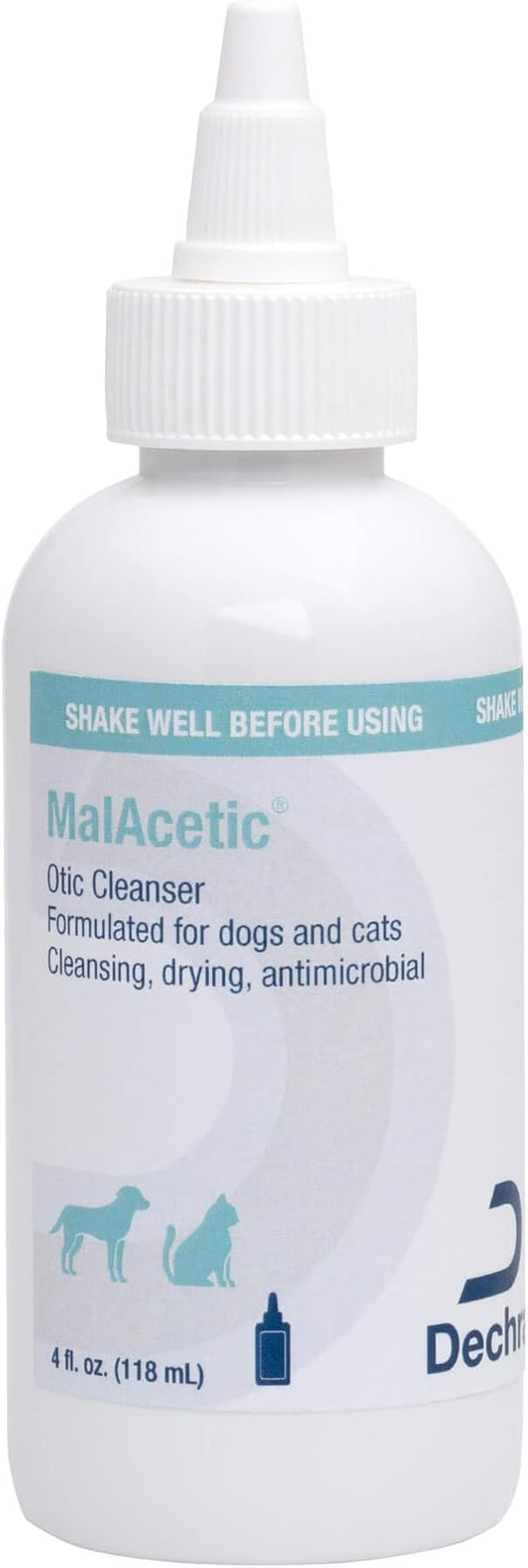 MalAcetic Otic Cleanser for Dogs and Cats, 4 oz