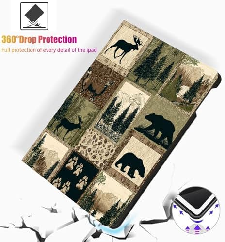 for Samsung Galaxy Tab S8/S7 2022/2020 11 Inch Model X700/X706/T870/T875/T878 Tablet Case,Auto Wake/Sleep,Adjustable Stand Protective Cover - Starfish Flower Ocean Style