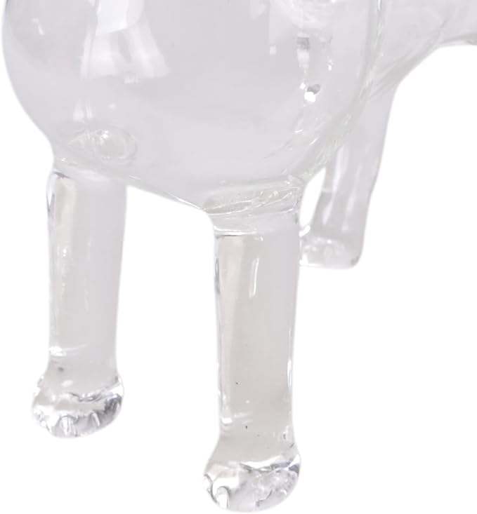 Dog Themed Air Tight Glass Snacks Jar With Secure Lid For Storing Cookie Coffee Pet Treats Kitchen Organizers Chihuahua Shaped Candy Jar