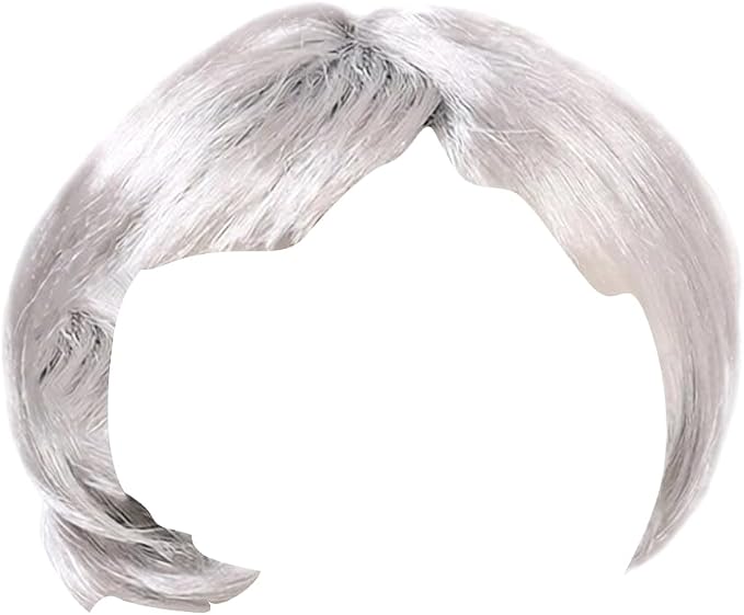 Pet Wig Headband with Elastic Bands, 7 Inch Adjustable for Halloween, Chris | Elastic tail strap horse blanket leg strap replacement with double head clip