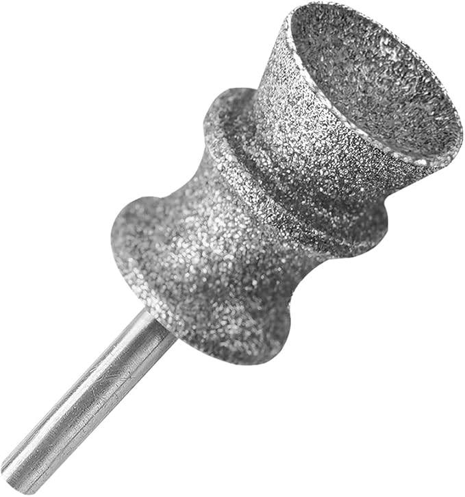 Diamond Dremel Dog Nail Grinder Bits for Rotary Tool-1/8'' Dremel Dog Nail Grinder Attachment-Pet Nail Grinder Bit Work for Animals Nail Care Large A 1P