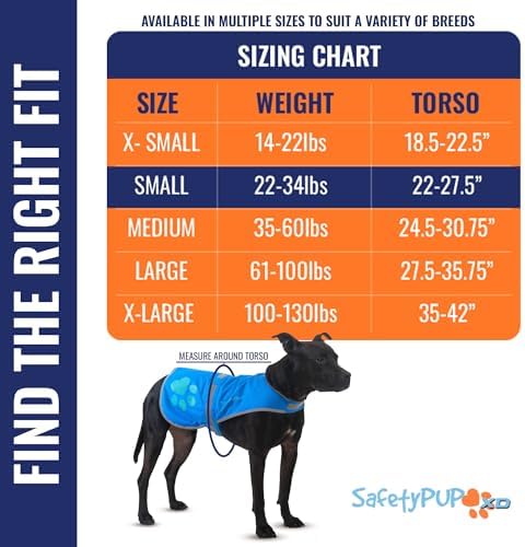 Reflective Dog Vest, Hi Vis Safety Gear for Low-Light Morning & Night Walks