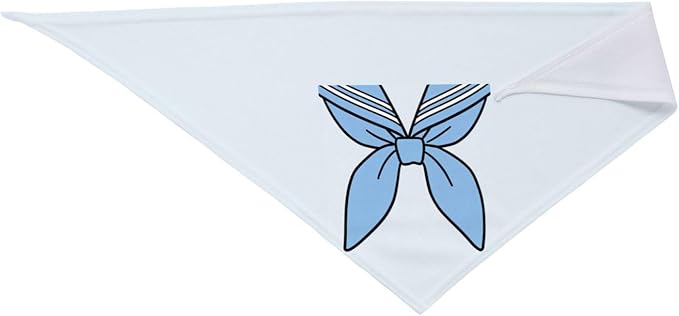 Teacher's Pet Dog Bandana,Funny Bandana Gift,Photo Prop Accessories for Dog Lovers Owner Gift,Triangle Reversible Fall Scarf, Adjustable (Naval Territory)